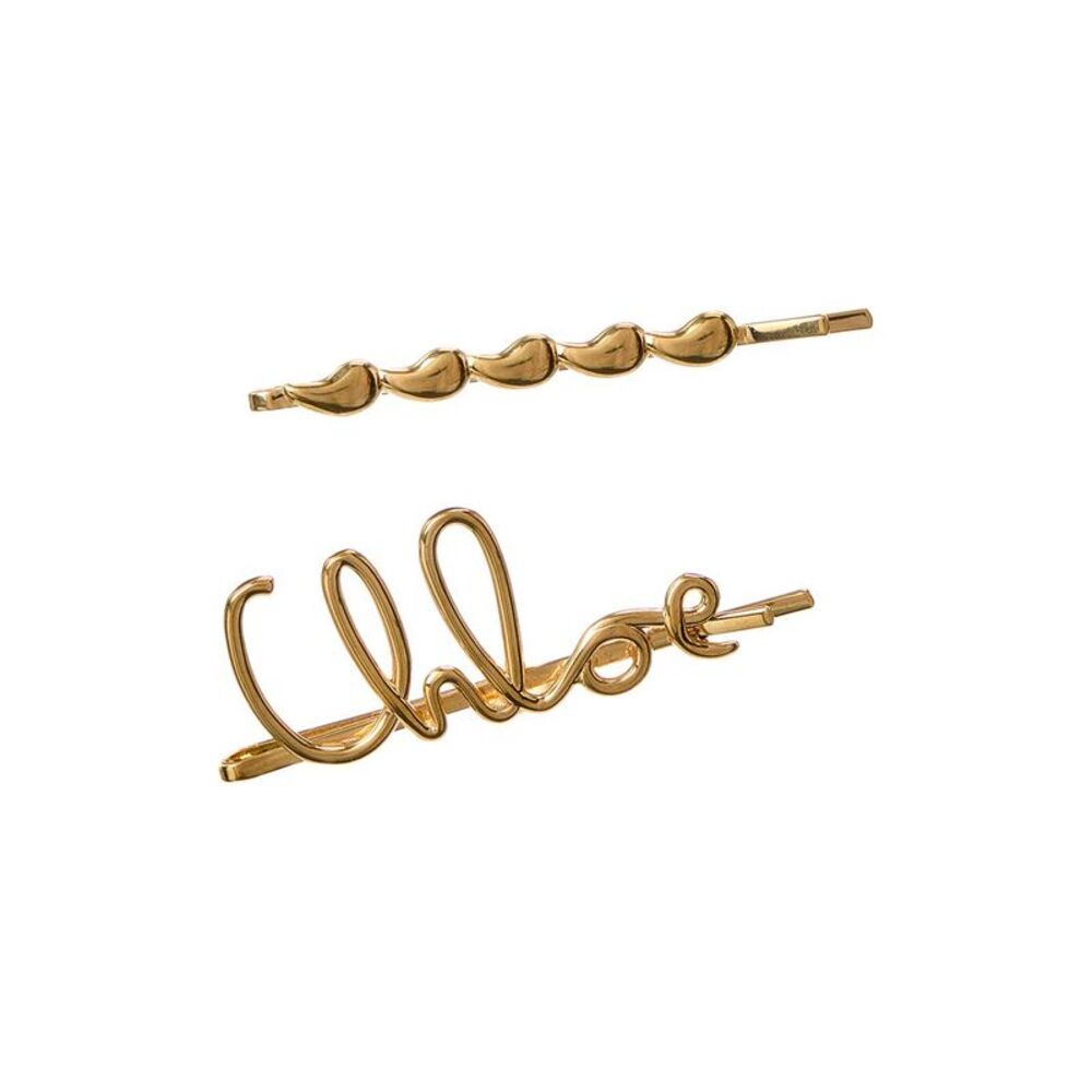 Chloé The Iconic Hair Clips, Yellow